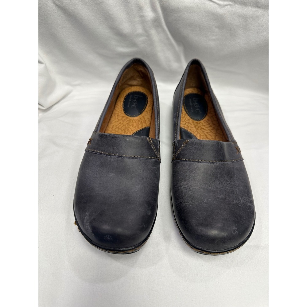 b.o.c. Born Concept Womens 8.5 M Leather Slip On Loafers Comfort Shoes C95272